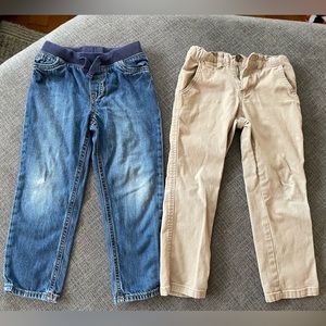 2 pairs of 4T Jeans - Cat & Jack, Carter’s
